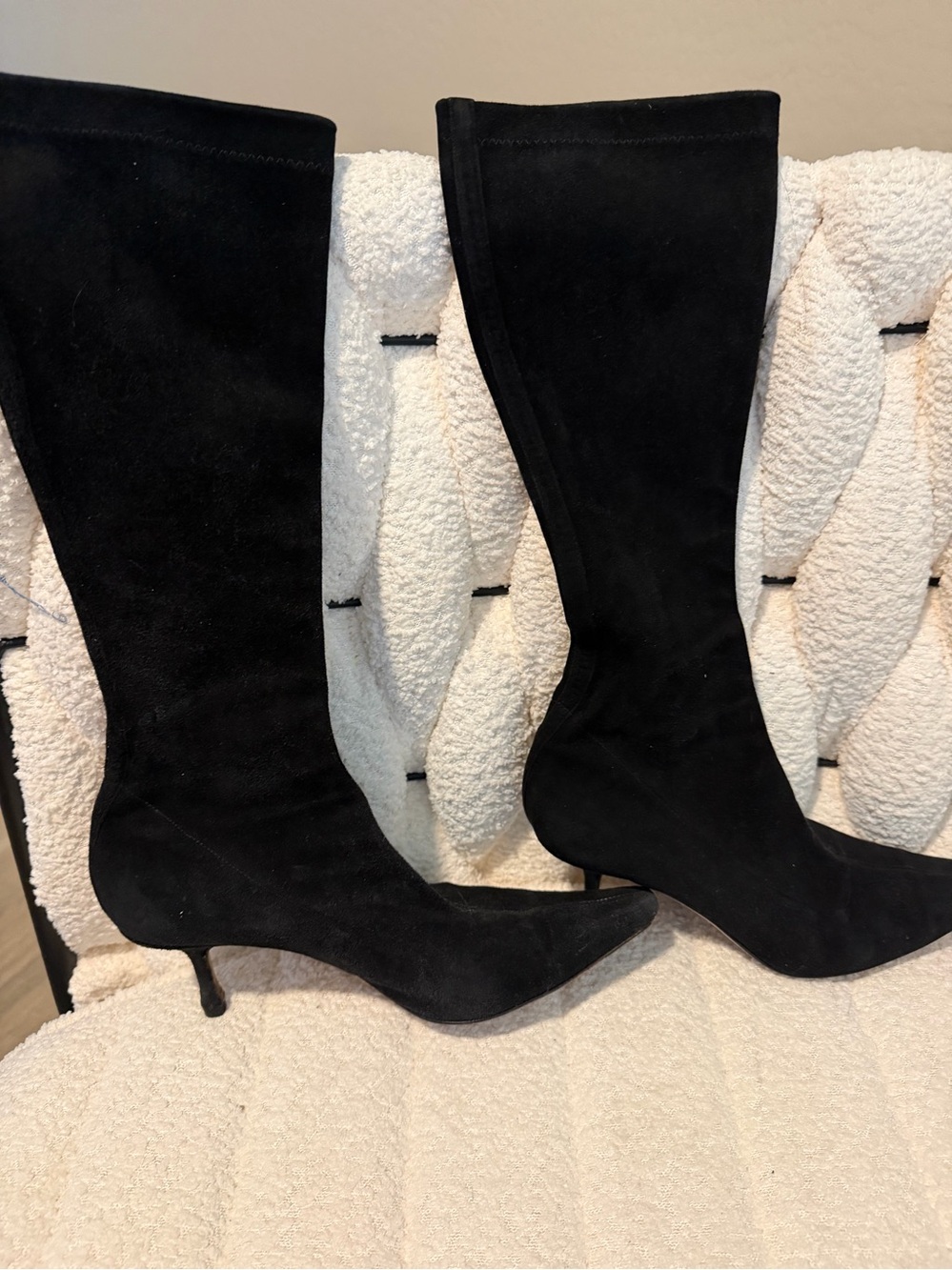 Vintage Jimmy Choo Boot, black, size 37.5. 7 - 71/2